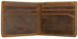 Visconti Slim Collection Geldbörse aus Leder, RFID-blockierend, VSL42, Oil Tan, Einheitsgröße von VISCONTI