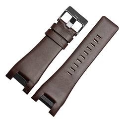 VISIYUBL 32 mm Lederarmband Uhrband for Diesel Uhrenriemen Armbandbeschacher Band for DZ1216 DZ1273 DZ4246 DZ4247DZ287 Sehen Sie sich Band an (Color : B-Brown-blackbuckle, Size : 32mm) von VISIYUBL