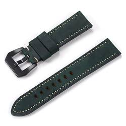 VISIYUBL Schnellveröffentlichung 22mm 24mm Uhrenbandband Ersatz Band Uhrengurt Top Grain Leder Watch Bandgurt (Color : Ralap 9, Size : 24mm) von VISIYUBL