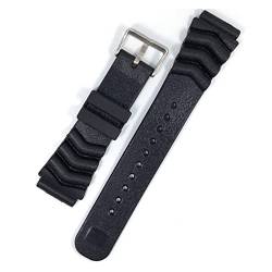 VISIYUBL Silikonband Fit for Seiko Wasser Fit for Ghost 18mm 20mm 22mm Armband Sport Wasserdichte Strap Frauen Männer Uhren Band Armband (Size : 18mm) von VISIYUBL