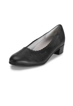 VITAFORM Pumps Weite K - Pumps Damen Elegant - Weiches Hirsch-Leder aus Italien - Absatzschuhe Damen schwarz 38 von VITAFORM