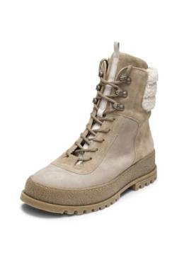 VITAFORM Stiefeletten Damen Gefüttert - Winterschuhe Damen - Warme Stiefel Gefüttert für den Winter beige/taupe 42 von VITAFORM