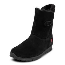 VITAFORM Winterboots Damen gefüttert – Gefütterte Stiefel für Damen – Rutschhemmend, Leicht und besonders Warm schwarz 39 von VITAFORM