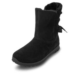 VITAFORM Winterstiefel Damen gefüttert – Gefütterte Stiefel für Damen – Rutschhemmend, Leicht und besonders Warm schwarz 37 von VITAFORM