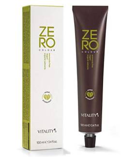 Vitality's Haarfarbe Zero Vegan Colour Cream 5/5 Hellbraun Mahagoni von VITALITY'S