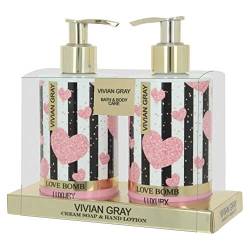 VIVIAN GRAY 1052 Handpflegeset Love Bomb Luxury, pink/gold (500 ml) von VIVIAN GRAY
