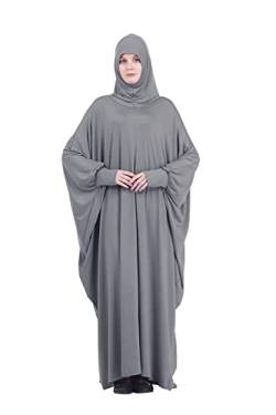 VIVICOLOR Frauen muslimisches islamisches Gebetskleid Hijab Kleid einteiliges Gebetskleid volle Abdeckung Dubai türkische Robe von VIVICOLOR