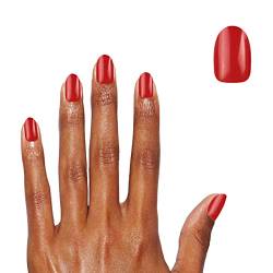 VIVID STELLA 120 Stücke Kurze Falsche Nägel Rot Oval Presse auf Nägeln Acryl Vollständige Abdeckung Künstliche Gefälschte Nagelspitzen Press on Nails von VIVID STELLA