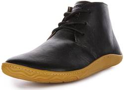 VIVOBAREFOOT Herren Addis Desert Leder Black Stiefel 46 EU von VIVOBAREFOOT