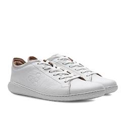 VIVOBAREFOOT Herren Geo Court III Leder Bright White Trainer 43 EU von VIVOBAREFOOT