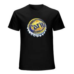Carib Beer Black T-Shirt Printed Tee Graphic Top for Men Shirt M von VKEID