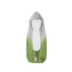 Ani: Daki Cosplay Wig Green Silver Gradient High Temperature Fiber Hair Wigs Pelucas Daki von VLEAP
