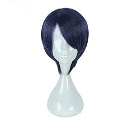 AniPersona 5 Yusuke Kitagawa Blue Short Wig Cosplay CostuHeat Resistant Synthetic Hair Men Women Cosplay Wigs von VLEAP