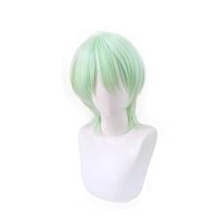 Fire Emblem Threehouses Byleth Beleth Light Green Wig Cosplay CostuMen Women Heat Resistant Synthetic Hair Party Wigs Mz1447A von VLEAP