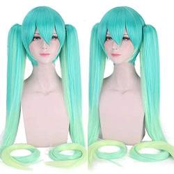 Wig for Carnival Nightlife CluI Party DrUp Wig 2017Cos Vocaloid Hatsune Racing Suit Cosplay Wig von VLEAP