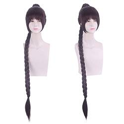 Wig for Carnival Nightlife CluI Party DrUp Wig Douluo Five-Year Covenant Dalu Xiaowu Cos Wig Five Years Ago, Five Years Later, Long Braids, Bold Color: Pl-424 (Five Years Ago Braids) von VLEAP