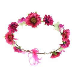 Blumen Stirnbänder Blumen Braut Kranz Haarband Modisches Haar Accessoire Für Feiertage Feste Und Partys. Blumen Stirnbänder von VNEEDM