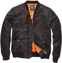 Vintage Industries Bomberjacke Blouson Welder Jacket Black-XL von VNTG / INDUSTRIES