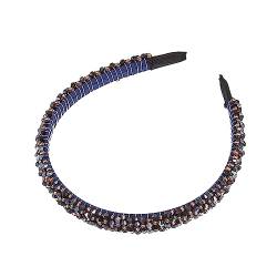 VOCOSTE 1stk., Kunstkristall Frauen Haarband, Champagner Blau, 0.59'' Breit von VOCOSTE
