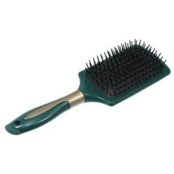 VOCOSTE Haarbürste Entwirrungsbürste für Frauen und Männer Paddel Haarbürste mit Nylonborsten für Lange Kurze Dicke Dünne Lockige Glatte Trockene Haare Grün von VOCOSTE