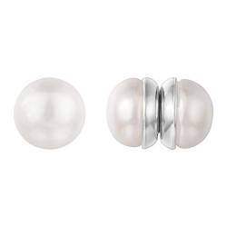 Vogem Magnetische Ohrringe Damen Perlen 10mm Magnet Ohrclips Mädchen Ohne Ohrlöcher von VOGEM