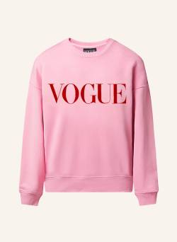 Vogue Collection Sweatshirt pink von VOGUE COLLECTION