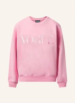 Vogue Collection Sweatshirt pink von VOGUE COLLECTION