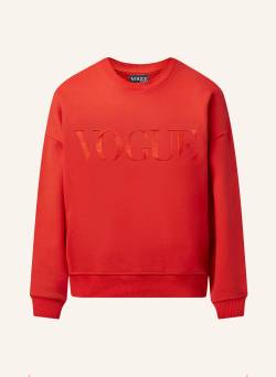 Vogue Collection Sweatshirt rot von VOGUE COLLECTION
