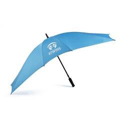 Doppelter extra großer XXL-Regenschirm VOGUE, groß genug für zwei Personen. Offener Durchmesser 150 cm. Winddichtes System (Wind Proof). (Blau) von VOGUE