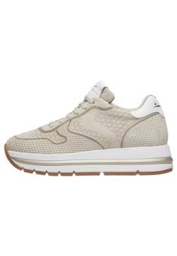 VOILE BLANCHE Maran 015-Sneakers aus Veloursleder, Beige 40 von VOILE BLANCHE