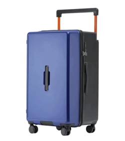 Reisekoffer Koffer Rollkoffer Gepäck Mit Großem Fassungsvermögen, Breitem, Verdicktem Passwort, Hartschalengepäck, Universal-Rad-Reißverschluss Handgepäck Koffer Trolley ( Color : D , Size : 30 inch ) von VONGAZ