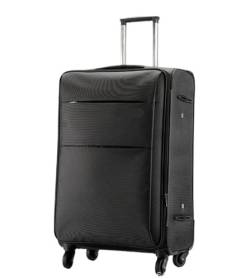 VONGAZ Reisekoffer Koffer Rollkoffer Erweiterbares Softside-Handgepäck Mit Spinnerrädern, Leichter Aufrechter Koffer Handgepäck Koffer Trolley (Color : A, Size : 28in) von VONGAZ