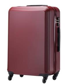 VONGAZ Reisekoffer Koffer Rollkoffer Reisekoffer Gepäck Einfachheit Handgepäck Boarding Reise Hartschalengepäck Handgepäck Koffer Trolley (Color : Rood, Size : 28in) von VONGAZ