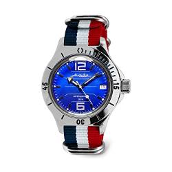 VOSTOK | Amphibia 120696 Automatik-Armbanduhr mit Selbstaufzug, Tricolor, Classic von VOSTOK