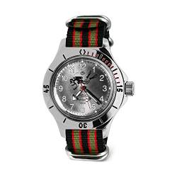 VOSTOK | Scuba Dude Amphibian Automatische Automatische Aufzieh-Armbanduhr | WR 200 m | Amphibia 120658 | Mode | Business | Casual Herrenuhren, multi, Taucher von VOSTOK