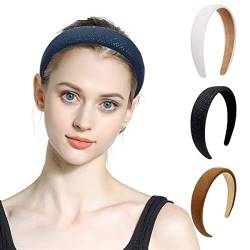 4 x Haarbänder für Damen, elastisch, mit Schleifen, Zubehör für Damen von VOYOKIS