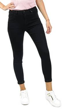 VS MISS Damen Jeans - Stretch Denim Jeanshosen - Skinny Fit - High Waist (as3, Numeric, Numeric_34, Regular, Regular, Schwarz, EU 34 / XS) von VS MISS