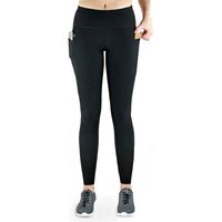 VS Variosports Highwaist Leggings Damen sport leggings lang, mit Handytasche und hohem Bund, highwaist mesh tight leggings sportleggings funktionsleggings, quick dry frauen leggin leggins damen sport blickdicht, hoher bund, quick dry, atmungsaktiv, waschbar, 4 wege stretch von VS Variosports