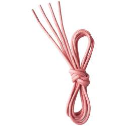 VSUDO Business Schnürsenkel Hellrosa Rund Gewachste,Light Pink Waxed Dress Shoelace, ø2,5 mm dünne Rosa Schnürsenkel/Schuhbänder für Lederschuhe, Herenschuhe, Anzugschuhe (1Paar-Hellrosa-090cm) von VSUDO