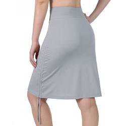 VUTRU Damen Tennisröcke Hohe Taille Tennis Skort mit Taschen Laufröcke Sport Golfrock mit Innenhose von VUTRU