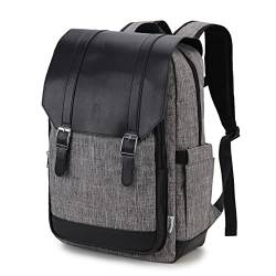 VX VONXURY Laptop Rucksack Damen, 15,6 Zoll Laptoptasche, Wasserdicht Diebstahlschutz Schulrucksack Daypack für Schule, Arbeit, Reisen, Frauen, Männer von VX VONXURY