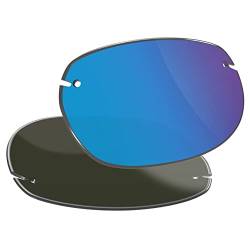 Vaep Polarisierte Ersatzgläser für Maui Jim Banyans MJ412 Sonnenbrille - Eisblau von Vaep
