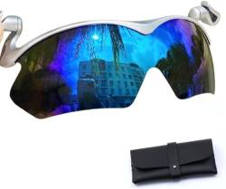 Vagbalena Clip-on-Sonnenbrille Punk Tech Coole Schnell Brillen Polarisierte Outdoor-Sonnenbrille Fahrrad Herren Damen-Clip-On-Sonnenbrille (Eine Größe,Stil 4) von Vagbalena