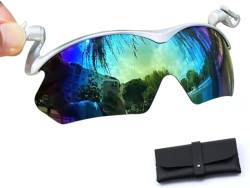 Vagbalena Clip-on-Sonnenbrille Punk Tech Eyewear Coole Schnell Brillen Polarisierte Outdoor-Sonnenbrille Fahrrad Herren Damen-Clip-On-Sonnenbrille (Eine Größe,Stil 1) von Vagbalena