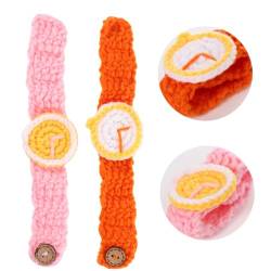 Vaguelly 2st Kinder Schauen Zu Spielzeug Für Kinder Strickuhr Kinder Spielset Mädchenuhren Stricken Mädchen Sehen Bond-armbänder Für Paare Mädchen Spielzeug Armband Karikatur Liebhaber von Vaguelly