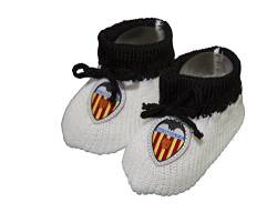 Valencia CF Unisex Baby Schuhe Oxford-Stiefel, weiß, 0 Monate von Valencia CF