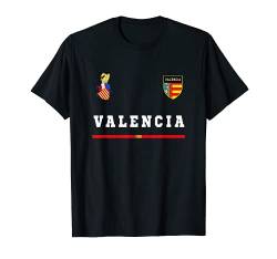 Valencia Sport/Fußballtrikot, Flagge, Fußball Spanien T-Shirt von Valencia National Pride Tees Spain tops