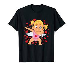 Cute Dabbing Cupid Baby Valentines Day Accessories Gift T-Shirt von Valentines Day Apparel And Tops