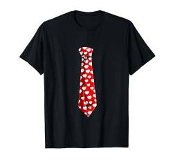 Herz Krawatte Body Kostüm Valentinstag Lustige Liebe T-Shirt von Valentines Day Cloths Heart Men Women Kids Gifts