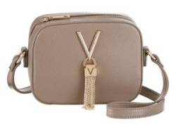 Umhängetasche VALENTINO BAGS "DIVINA" Gr. B/H/T: 17 cm x 13 cm x 6 cm, grau (taupe) Damen Taschen Handtaschen von Valentino Handbags